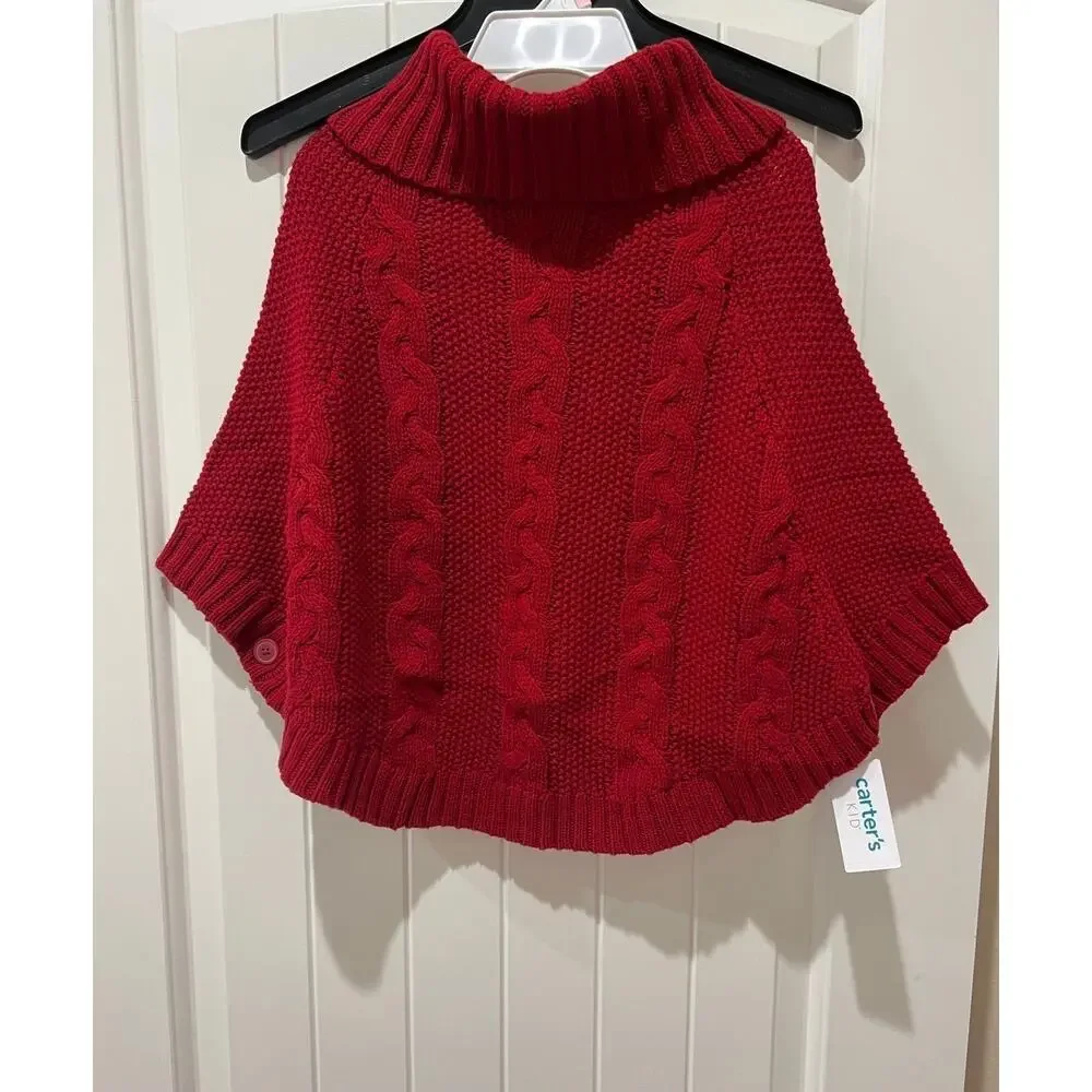 NWT❤️Carter’s Girls Cotton Cape sz10